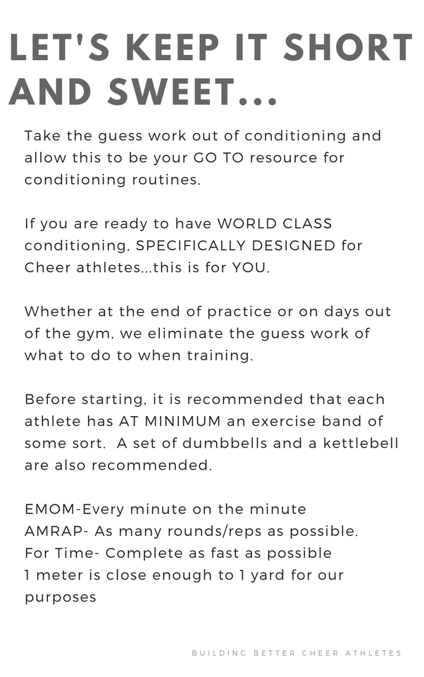 100 World Class Workouts for Cheerleading